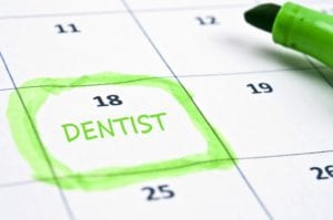 dental appointment calendar