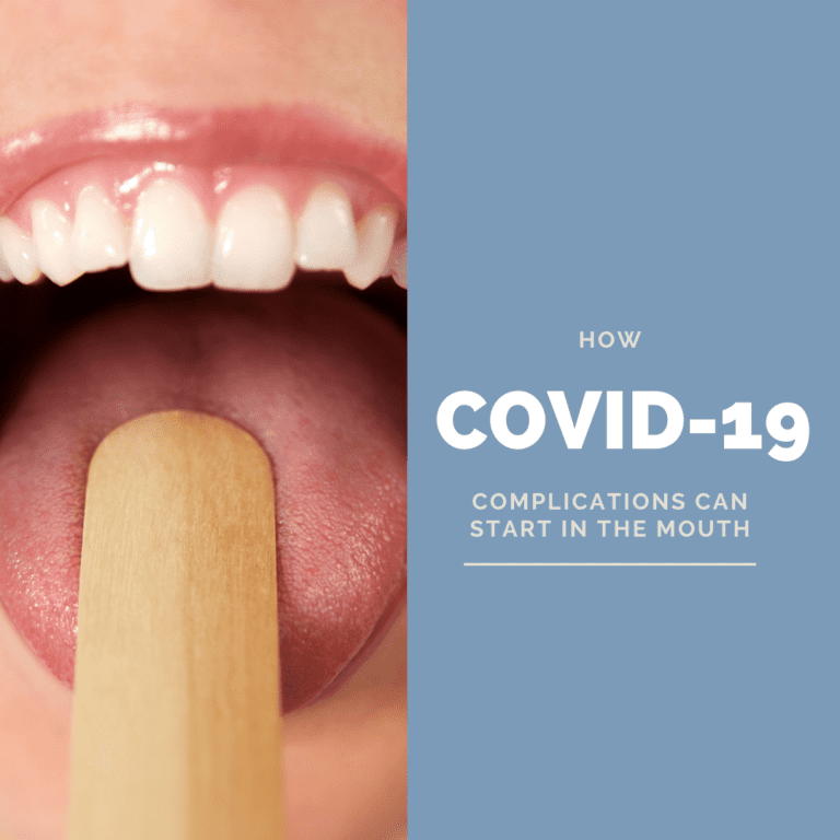 How Covid-19 Complications can start in the mouth